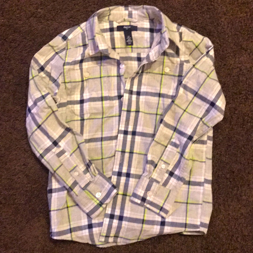 Gap Long Sleeve Button Up